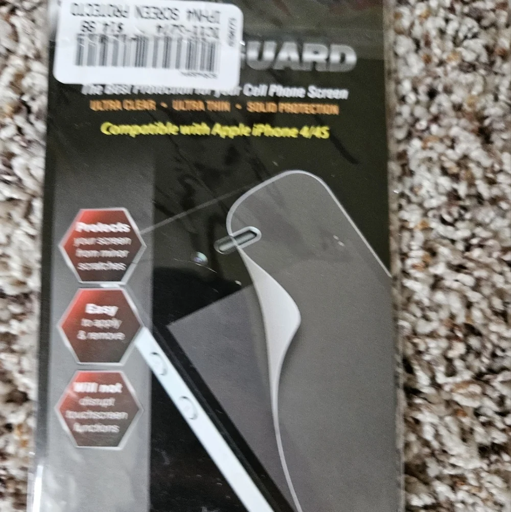Clear Screen Protector for IPhone 4